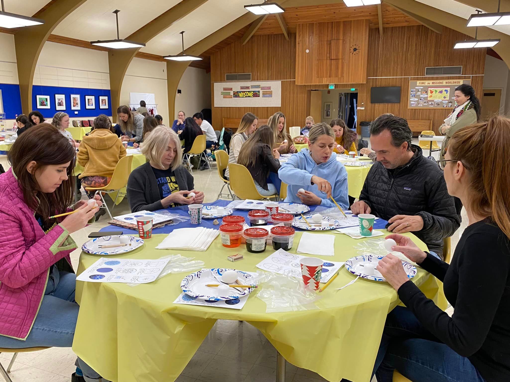 Pysanky Workshop Attendees