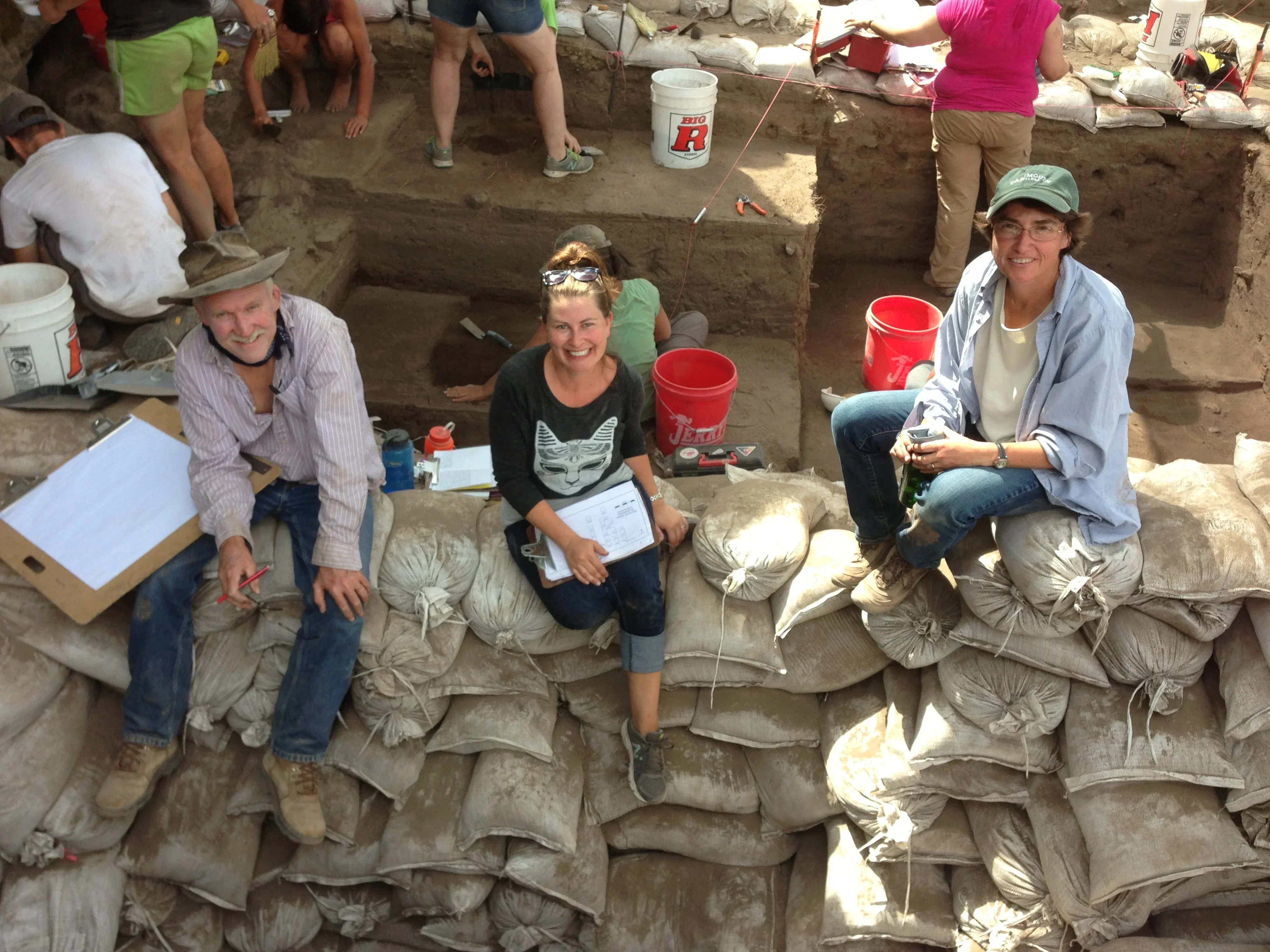 Dennis Jenkins, Jaime Dexter Kennedy, and Marge Helzer