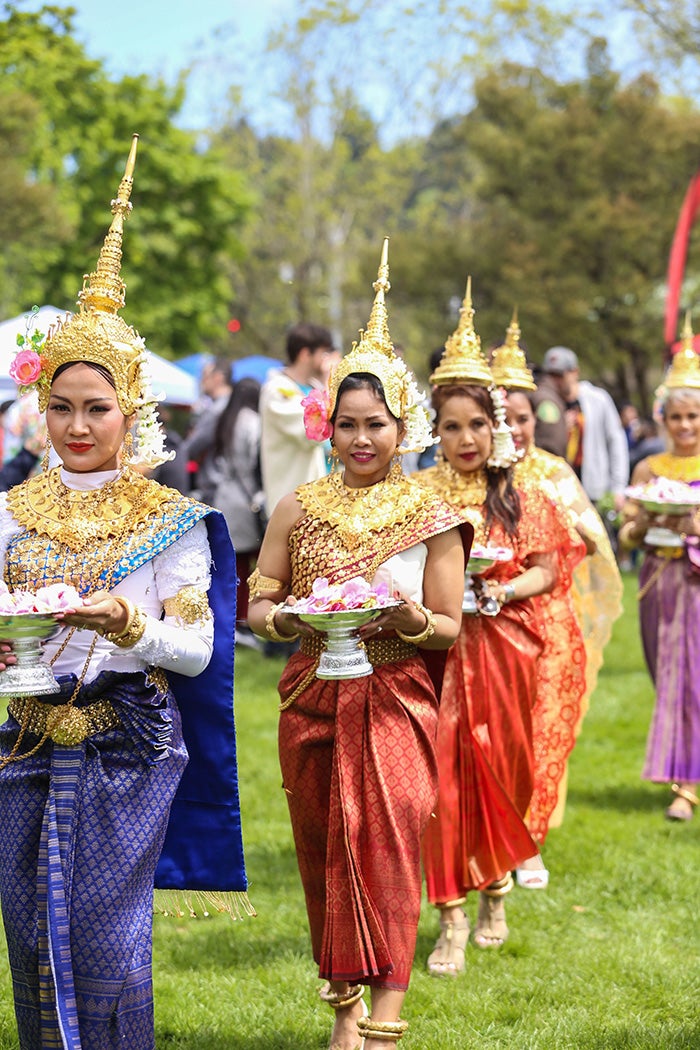 Cambodian procession