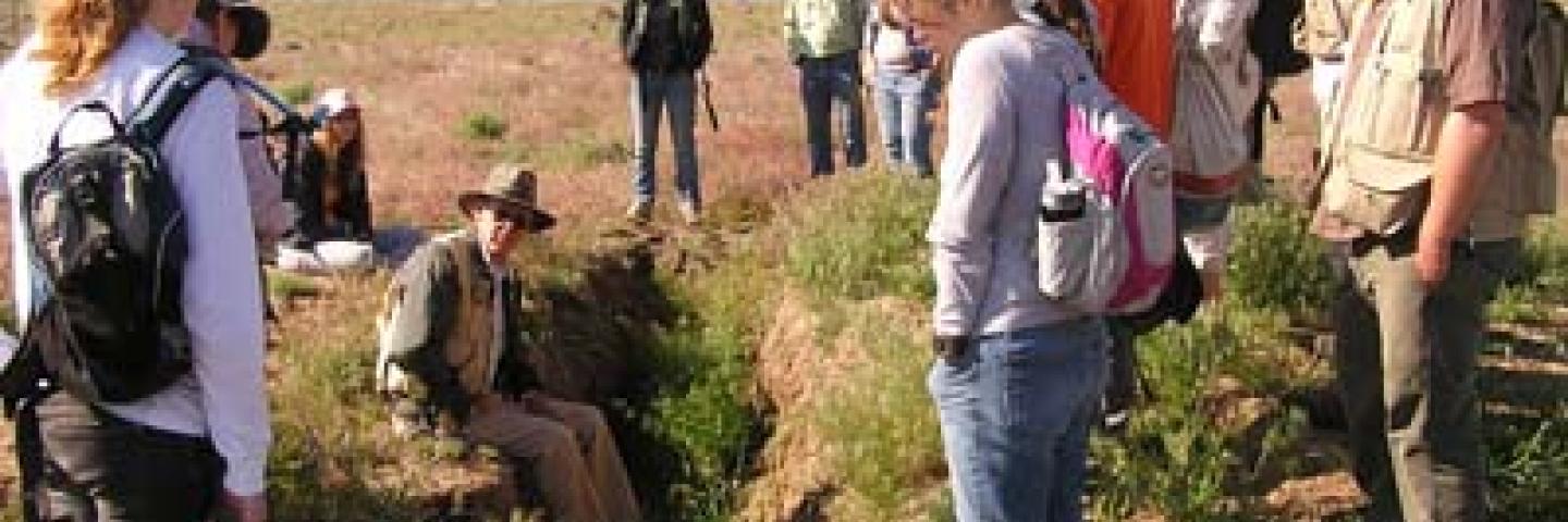 Bill Lyons Explains the Site Geomorphology