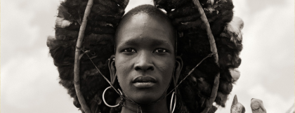 Masai Warrior Initiate, Kenya, 1985 | Image by Dana Gluckstein