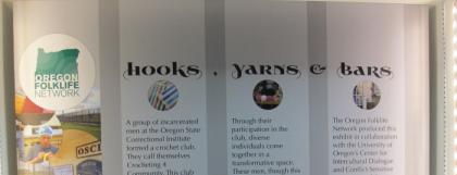 Hooks, Yarns &amp; Bars exhibit