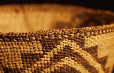 Basketry hat detail
