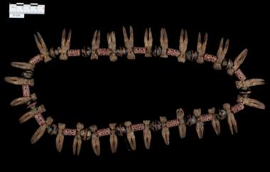 Trade Beads and Duiker Hooves Necklace