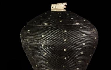 Coiled Baleen Basket