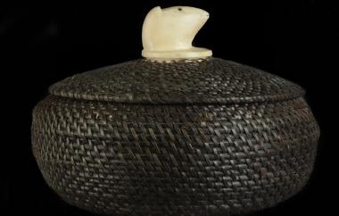 Coiled Baleen Basket