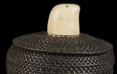 Coiled Baleen Basket