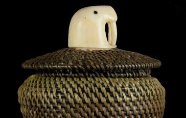 Coiled Baleen Basket