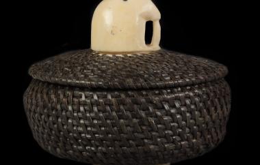 Coiled Baleen Basket