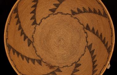 Basket, interior view