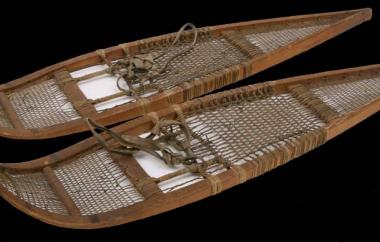 Snow Shoes: Central Canada, 19th century