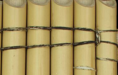 Panpipes detail