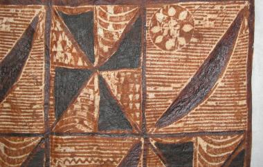 Tapa cloth detail