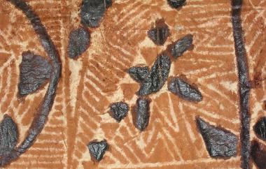 Tapa cloth detail