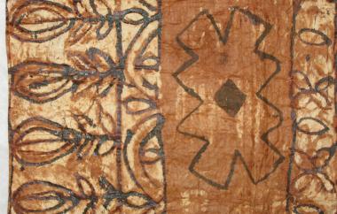 Tapa cloth detail, Tonga