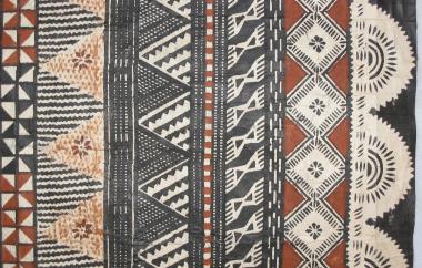 Tapa cloth detail