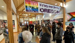 Outliers and Outlaws exhibit opening