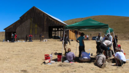 Site where Manuel Larios’ adobe is believed to have stood. Photo by Juan Pablo Pérez Burgos